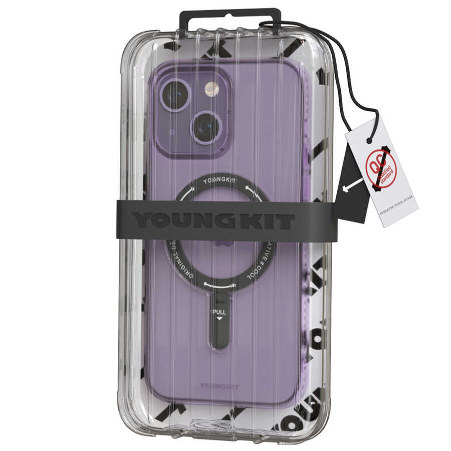 Youngkit Rock Serisi iPhone 13 Magsafe Şarj Özellikli Telefon Kılıfı - 4 Youngkit Rock Serisi iPhone 13 Magsafe Şarj Özellikli Telefon Kılıfı - 4